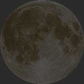 Tonight is the new moon - 0% illumination