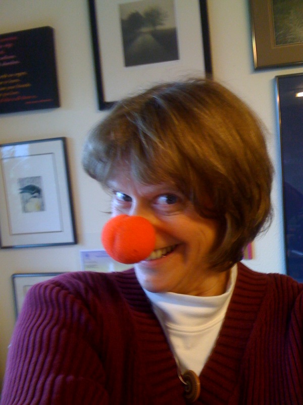 mary anne with clown nose.jpg
