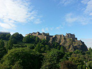 - Edinburgh castle