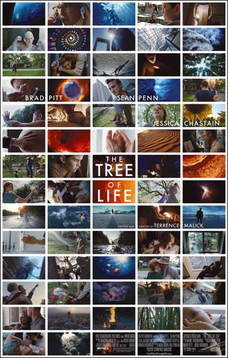 The Tree of Life, starring Brad Pitt and Sean Penn, directed by Terrence Malick