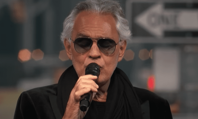 Andrea Bocelli Performs “amazing Grace” At Times Square ‘music Is A