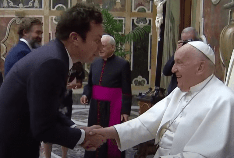 Pope Francis Meets With America's Funniest Comedians at The Vatican