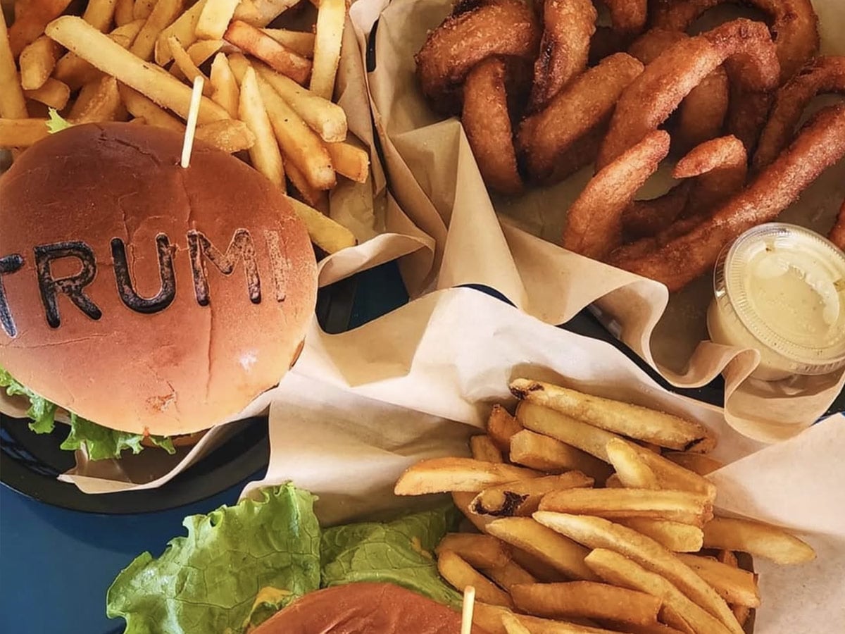 Trump grill burger