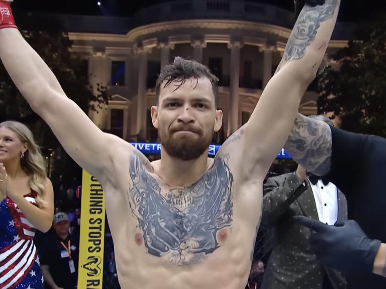 UFC Fighter Mauricio Ruffy Declares Faith in Jesus on White House Lawn