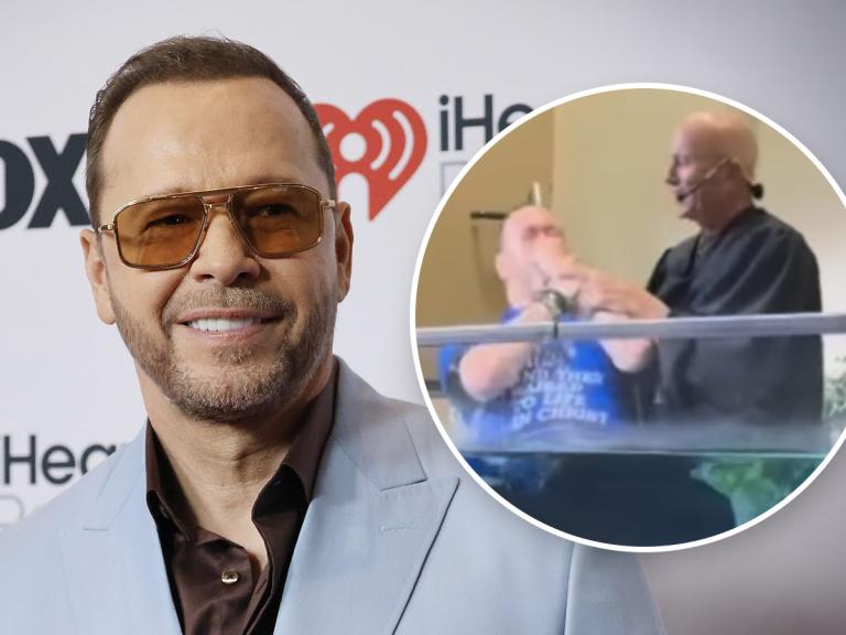 Donnie Wahlberg Celebrates Baptism, Says Jesus is ‘Redeeming My Life’