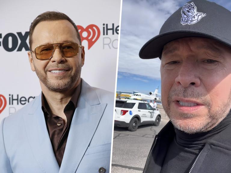Donnie Wahlberg ‘Thankful to God’ After Private Jet Skids Off Runway