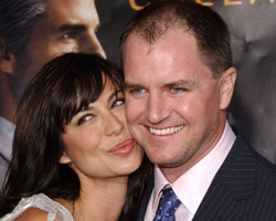 Catherine Bell and Adam Beason