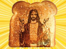 Jesus in Toast