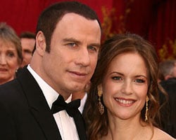 John Travolta and Kelly Preston