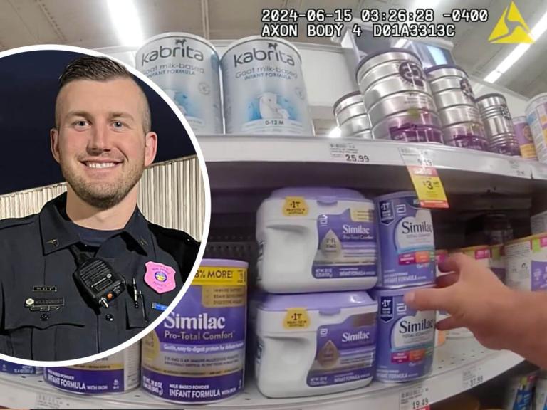 Police Officer Goes Viral After Buying Formula For Desperate Mom