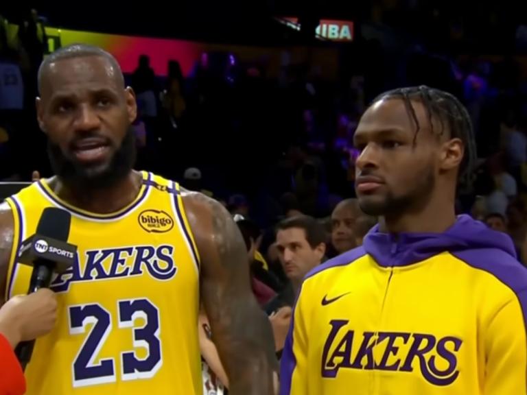 LeBron James Reflects On Historic NBA Moment With Son Bronny: 'A Moment ...