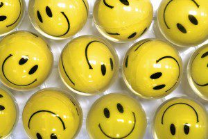 smiles--yellow balls